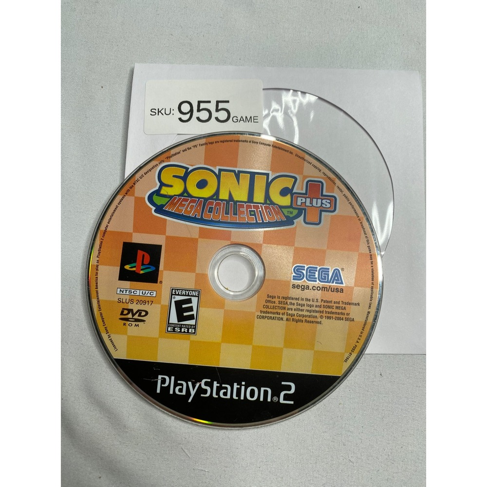 Sonic Mega Collection Plus Sony PlayStation 2
